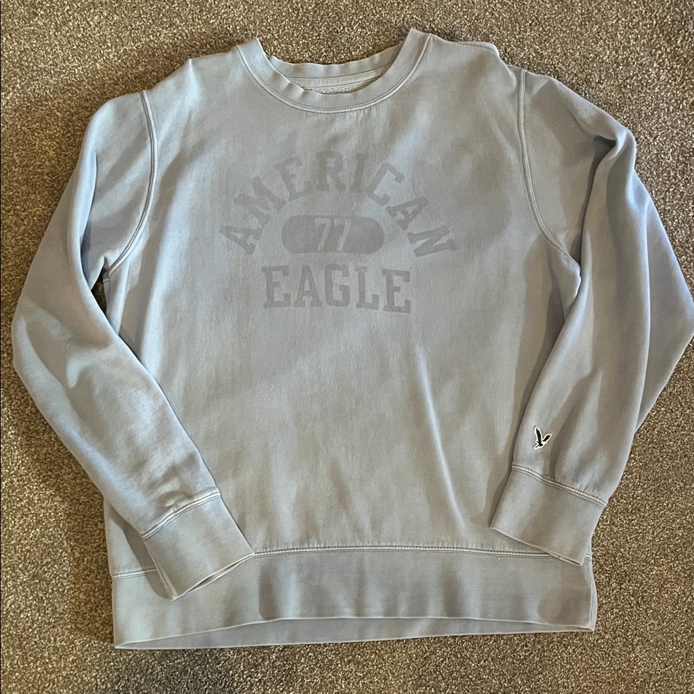 American Eagle Outfitters Light Gray Sweatshirt
